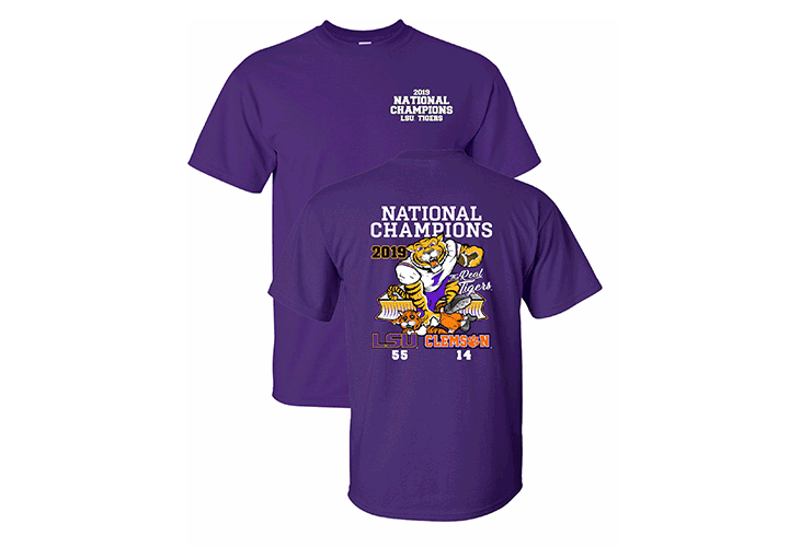 2019 LSU Clemson National Champs