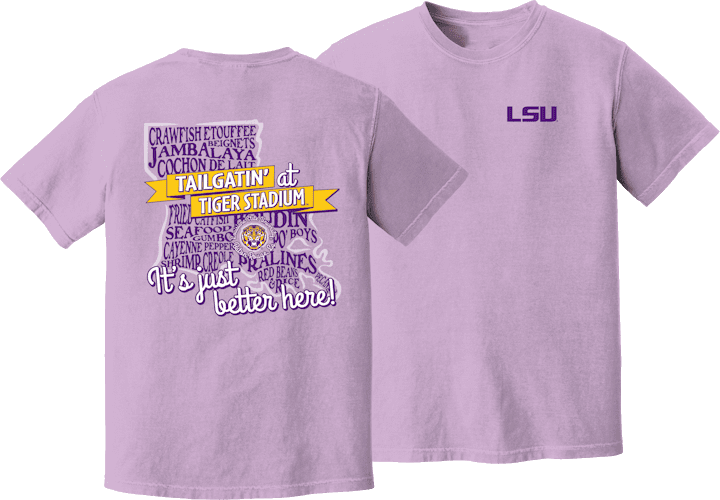 Tailgating at Tiger Stadium